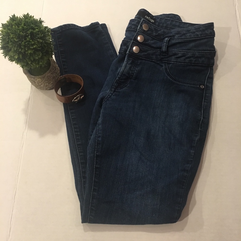 Refuge Hi-Waist Super Skinny Jean